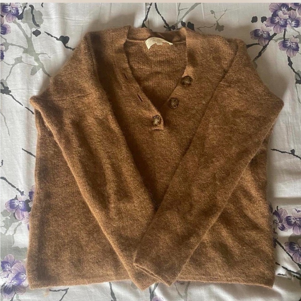 Sezane Brown Sweater
